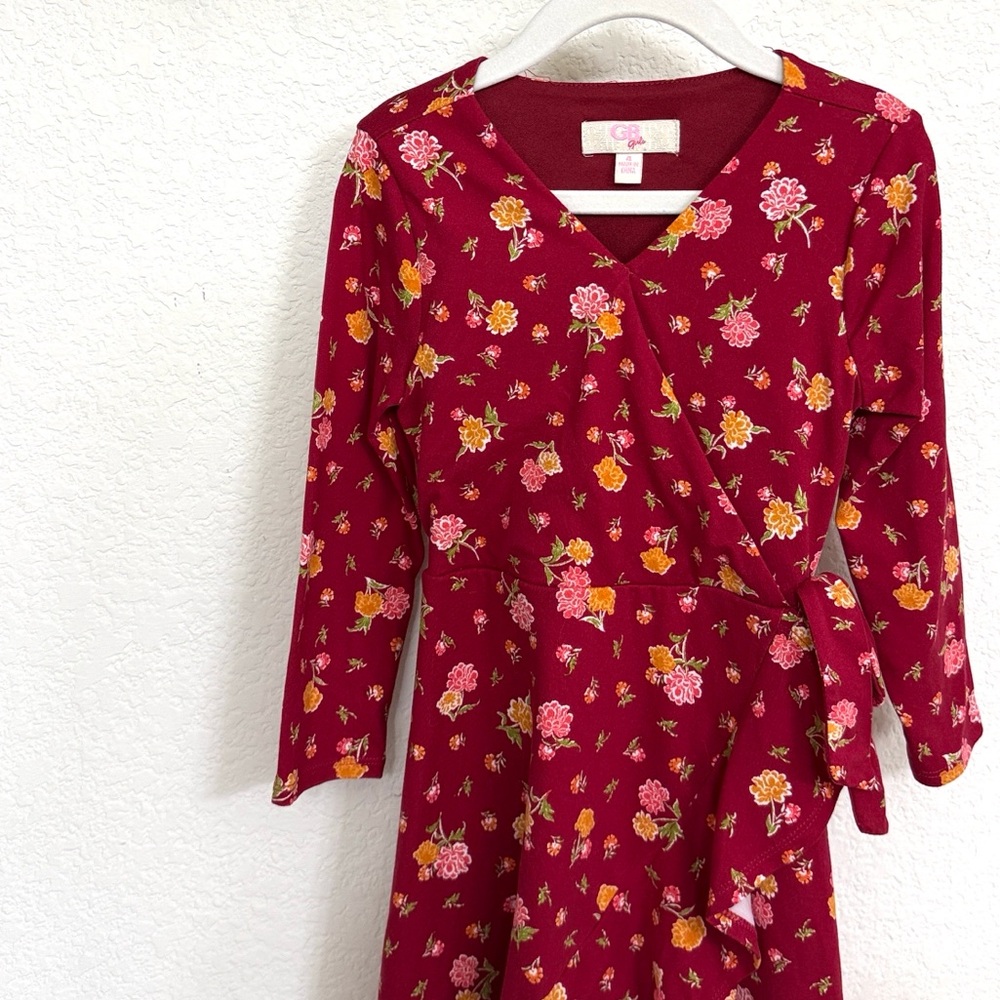 Gianni Bini • Red Ruffle Dress - Picture 2 of 4